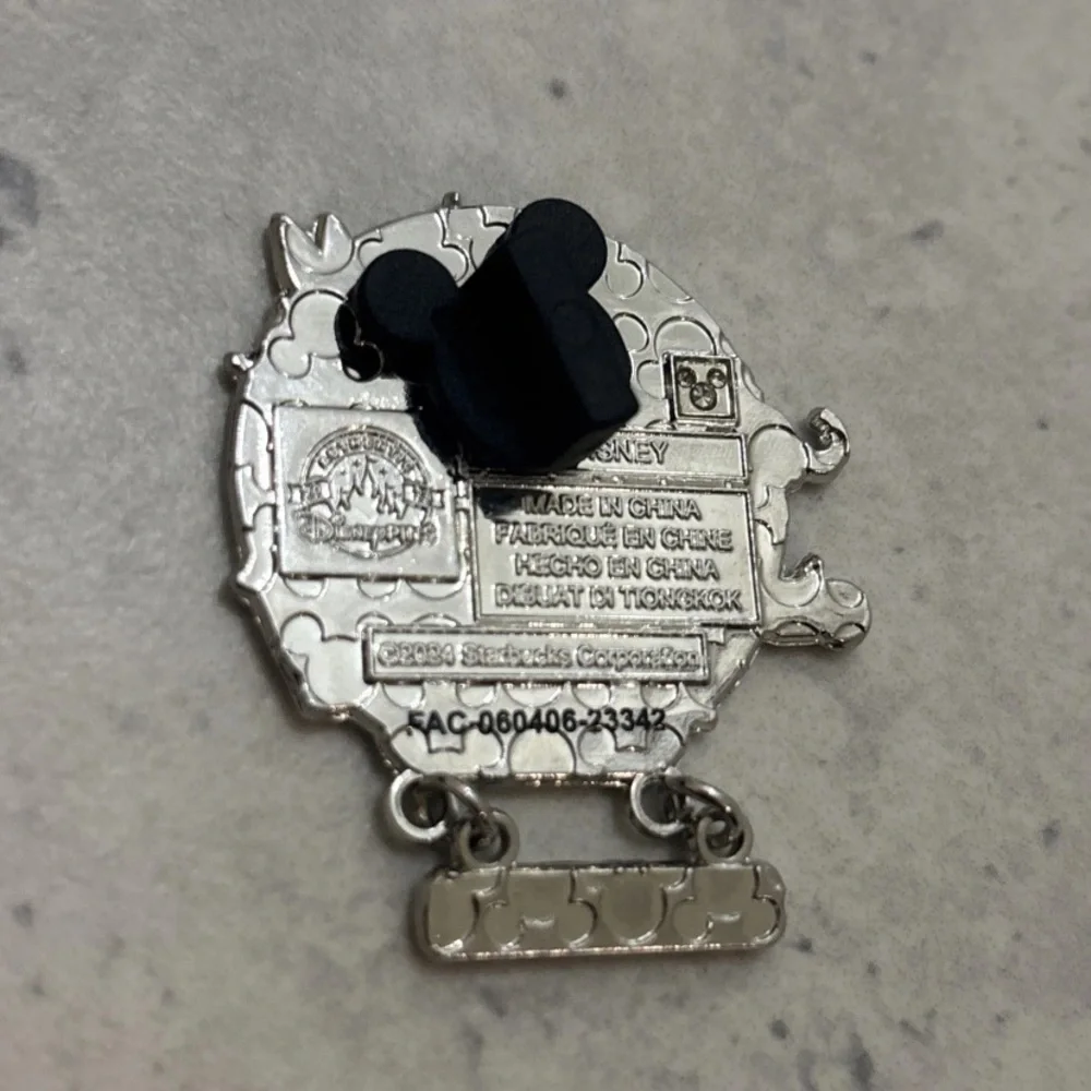 Disney WDW Starbucks Discovery Series " Magic Kingdom " Pin - Picture 2 of 2